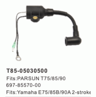 2 STROKE - IGNITION COIL - PARSUN T75/85/90 - 697-85570-00 YAMAHA E75/85B/90A -T85-05030500 - Parsun